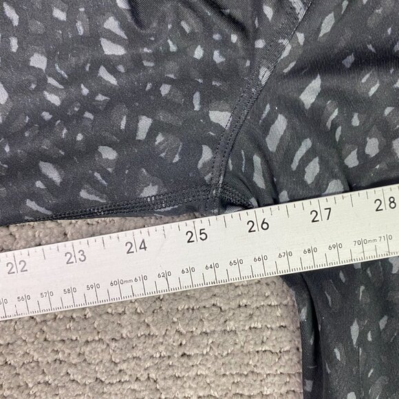 Lululemon Jet Crop (Slim) Trousers Pants Women's 4 Lace Play Dark Slate Black - Picture 12 of 12